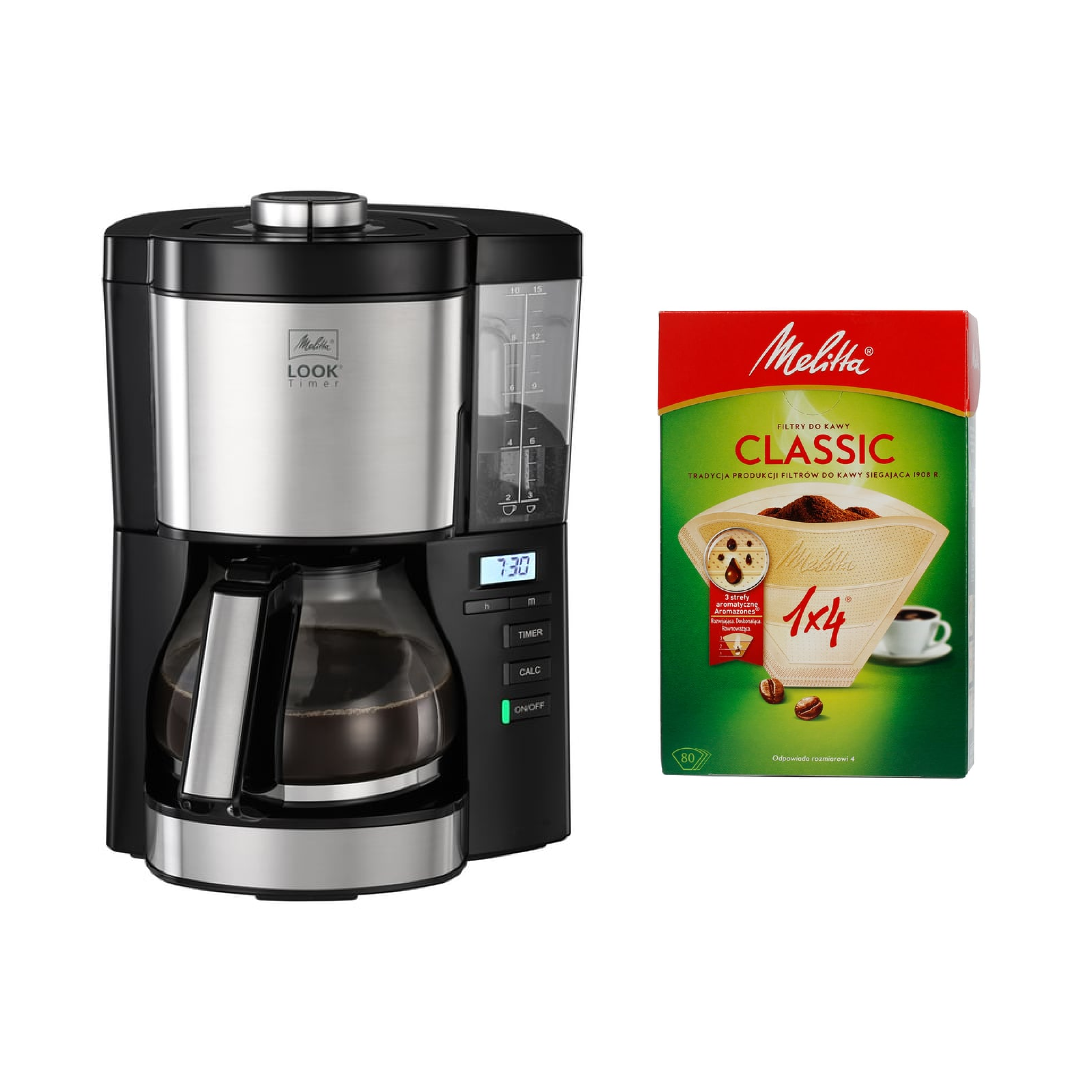 Melitta Look V Timer Black - Filter Coffee Machine - Coffeedesk